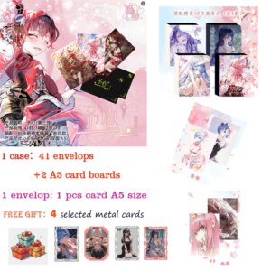 Goddess Story Cards Booster Box Yu Xin Third Edition A5 Size Animation Game Female Collection Card Board Game Holiday Gift