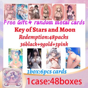 2025 Newest Key of Stars and Moon Goddess Story Collection Card Waifu Box Doujin Booster Box Spicy Art Card Toy Gifts