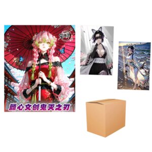 2025 Wholesales Demon Slayer Anime Collection Cards Booster Box Acrylic CTG Cards Sexy Style Waifu Playing Game Board Cards