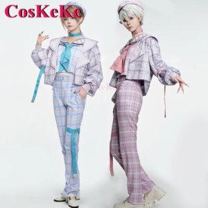CosKeKe Kuzuha/Kanakana Cosplay Anime VTuber Costume Fashion New Vintage Uniforms Full Set Activity Party Role Play Clothing