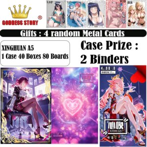 XINGHUAN A5 Color Ppaer A5 Board Goddess Story Collection Anime Game Girl Party Swimsuit Party Doujin Toys Hobby Gift