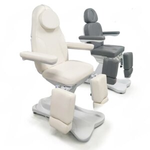 New Design Customized Small Base Pedicure Chair Hospital Furniture 5 Motors Split Leg Electric Podiatry Chair