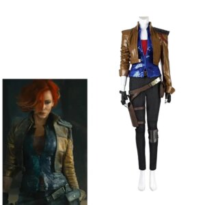 Game Lilith Cosplay Costume Women Vest Coat Jacket Pants Full Set Halloween Party Outfit