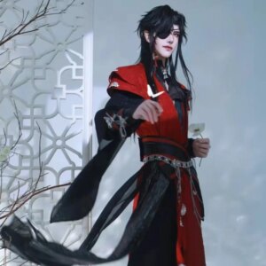 Niche Cool King of Ghost Cosplay Costume Men Handsome Floral Castle Young Master Hanfu Dress Stylish Anime Boys Event Garments