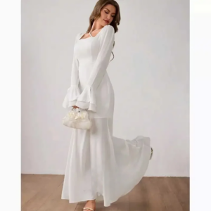 Little Daisy CustomizedEvening Dress Ankle Length Full Sleeves Summer Elegant Wedding Party Gowns For Women Arab 2024
