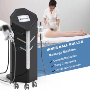 New 2 in 1 Inner Ball Roller Lymphatic Drainage Body Sculpting Slimming Inner Ball Roller Body Shaping Massage Machine Cellulite