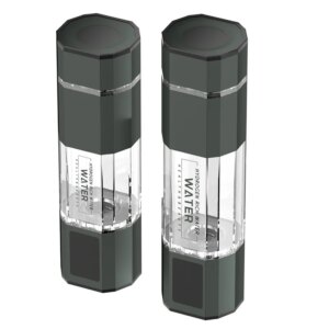 Portable  Hydrogen Rich Water Generator Bottle 5000ppb, SPE & PEM Dual Chamber Maker Ionizer, Rechargeable Water Ionizer