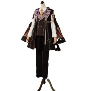 Cos-Mart Game Honkai: Star Rail Aventurine Cosplay Costume Autumn Winter Party Role Play Clothing New Set Magnificent