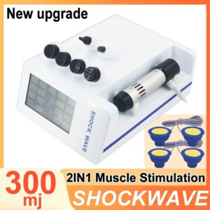 Shockwave Therapy Machine ED Treatment Physiotherapy 300MJ Shock Wave Massager Effectively Relieve Knee Joint Pain Health Care