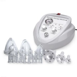 Electric breast pump vacuum suction cup therapy massager machine vacuum pump to increase breast enhancer