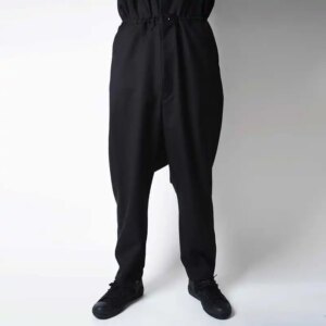 YOJI OOAK Japanese original dark style loose street hanging crotch harem pants men’s loose casual pants