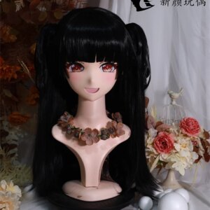 Kigurumi Winter Yuko Kigurumi mask full headband lock cosplay headshell props costume anime game