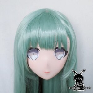 (KM5152)Quality Handmade Female/Girl Resin 3/4 Head Japanese Cartoon Character Suzutani Cosplay Kigurumi Mask Crossdresser