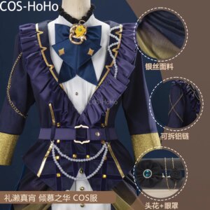 COS-HoHo Ensemble Stars 2 Ayase Mayoi/Hibiki Wataru/Shiina Niki Cross Topic Pool Game Suit Uniform Cosplay Costume Halloween