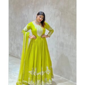Gown Salwar Kameez PakistanI Indian Wedding Party Dress Polaroid Suit