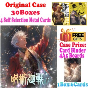Lastest Wholesale Hubao Culture Jujutsu Kaisen Colored Paper JJK Trading Palying Card Anime Gojo Nanami ACG TCG Gift
