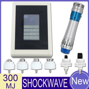 Shockwave Therapy Machine 300MJ For Erectile Dysfunction Treatment Shoulder Pain Removal Home Use Massager Shock Wave