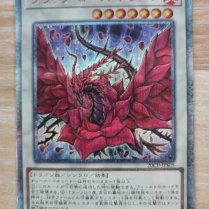 Yugioh KONAMI Duel Monsters 20CP-JPS05 Black Rose Dragon 20th Secret Rare Japanese Collection Mint Card