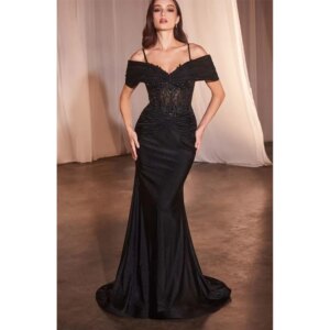 Gorgeous Evening Dresses Women Off The Shoulder Spaghetti Strap High Quality Floor Length Customized Formal Event Wedding Gowns