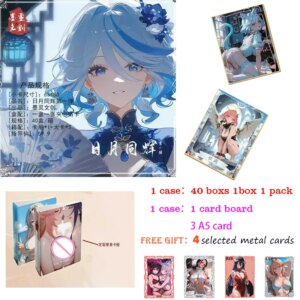 2025 Goddess Story Mo Ling Cultural And Creative New Moon And Sun Shine Volume One Anime Beauty Rare Game collectible cards