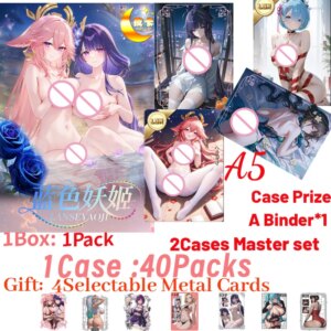 2025 New A5 Size Boards LanSeYaoJi Hobby Spicy Waifu Board Doujin Booster Rem Genshin Furina Rare Card Toy Gifts