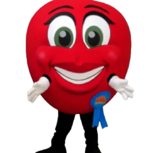 fair red apple mascot costume custom fancy costume anime cosplay kit mascotte theme fancy dress carnival costume b0271
