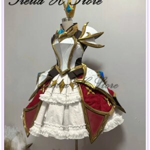 Irelia H Store LOL Battle Queen Gwen cosplay costume for women High quality full set with scissors shoes wig custom size made