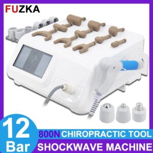 Pneumatic Shockwave Therapy Machine For ED Treatment Pain Relief 2025 New 12Bar Professional Shock Wave 2in1 Chiropractic Tool