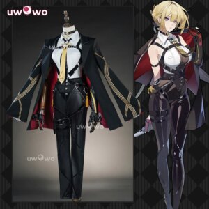 UWOWO Evelyn Cosplay Collab Series: Game Zenless Zone Zero ZZZ Evelyn Cosplay Costume Halloween Costume
