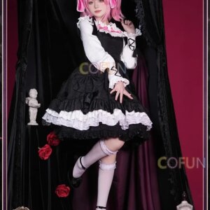 COFUN Anime Puella Magi Madoka Magica Kaname Madoka Cosplay Skirt Japanese Clothing Halloween Party Uniform