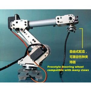 6 Axis Robotic Arm UNO/ESP32 Project Model Multi-dof Manipulator Claws MG996R For Arduino Robot Diy Kit Programmable Robot Arm