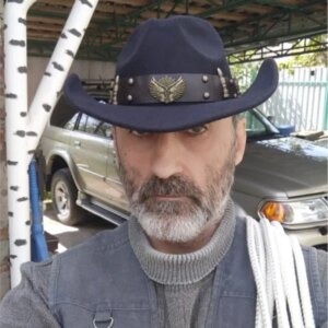 Make old leather belt men and women casual woolen cowboy hat with large brim wide sunshade