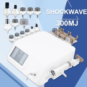 2 In1 Shockwave Therapy Machine 300MJ For ED Therapy And Chiropractic Correction Relief Neck Pain Relaxation 2025 New Massager
