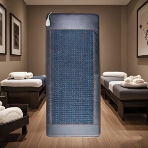 Amethyst Far-Infrared Heating Mattress Temperature Adjustable Yoga Massage Energy Cushion Back Pain Relief Intelligent Control