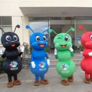 New Adult Cute 1pc Ant Party Mascot Costume Christmas Fancy Dress Halloween Mascot Costume Free Ship