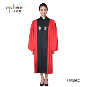 Christianity Clerical Dress Priest Robe Spring Red Long