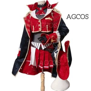 AGCOS Custom Size Vtuber Houshou Marine Cosplay ほうしょうまりん Cosplay Costume Christmas Uniforms Dress Costumes Customized