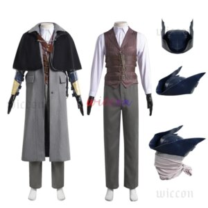 Game Bloodborne Gehrman Cosplay Costume Halloween Outfits Women Men New Suit Uniform Accessories And Props Set In Stock