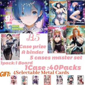2025 New NINTH SEND FOR Goddess Story B5 Boards CCG ACG TCG Amine Character Collection Cards Beautiful Card Kid Gifts