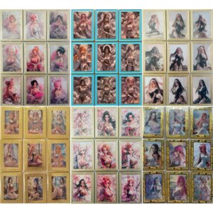 Anime Goddess Story Nami Robin Hancock Yamato Reiju Perona Uta Metal Cards Christmas Birthday Gifts Collectible Children’s Toys