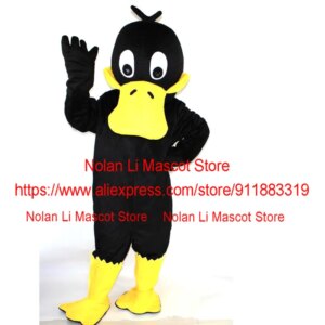 High Quality Black Duck Mascot Costume Cartoon Set Role-Playing Carnival Celebration Birthday Party Christmas Halloween Gift 320