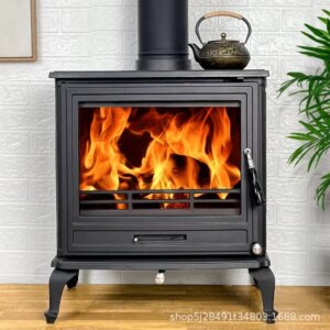 Household wood-burning fireplace heater Europe and the United States barbecue stove