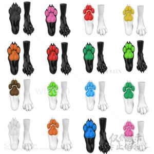 Anime Furry Cosplay Genshin Impact Dog Socks Cover Jirai Kei Puppy Plays Man Woman Cutecore Cute Sexy Roleplay Cos Customized