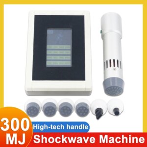 Shockwave Therapy Machine Effective For ED Treatment Waist And Body Pain Relief Body Massager 300MJ Shock Wave Relax