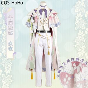 COS-HoHo Nu: Carnival Kuya Game Suit Gorgeous Handsome Uniform Cosplay Costume Halloween Party Role Play Outfit XS-3XL