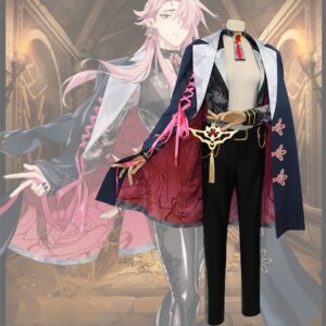 COS-KiKi Nu: Carnival Aster Game Suit Gorgeous Handsome Uniform Cosplay Costume Halloween Party Role Play Outfit Men