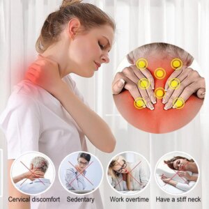 LASTEK Red Light Therapy Device for Neck & Shoulder Pain Relief, Cervical Spine Comfort, Handheld Laser Therapeutic