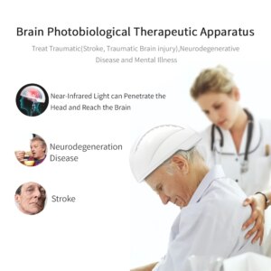 Parkinson Therapy 810nm Infrared Led Light Transcranial Brain Stimulation Alzheimer For Family