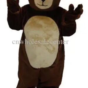 New Adult Hot Sale Foam Cute Bear Fancy Cartoon Mascot Costume Plush Christmas Fancy Dress Halloween Mascot Costume