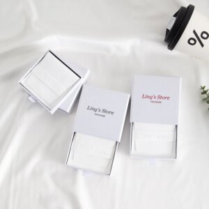 100Pcs Lovely Custom Logo High Quality Drawer Boxes with Microfiber Suede Packaging Bags Earrings Necklace Jewelry Storage Sack
